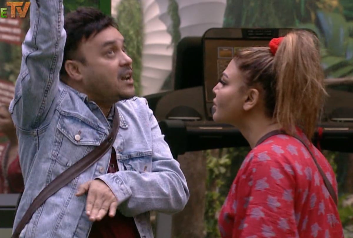 bigg boss 15 rakhi sawant and her husband ritesh argument for game plan he shares his strategy