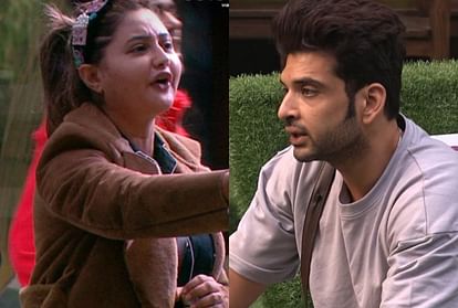 bigg boss 15 karan kundrra revealed that his astrologer predicted about marriage in march rashami desai teases him for tejasswi prakash