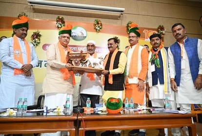 Madhya Pradesh: The General Secretary of BJP Kisan Morcha gave a call to take the organization to the villages, get the benefits of government schemes to the farmers