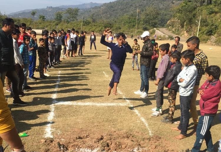Players showed stamina in athletic meet