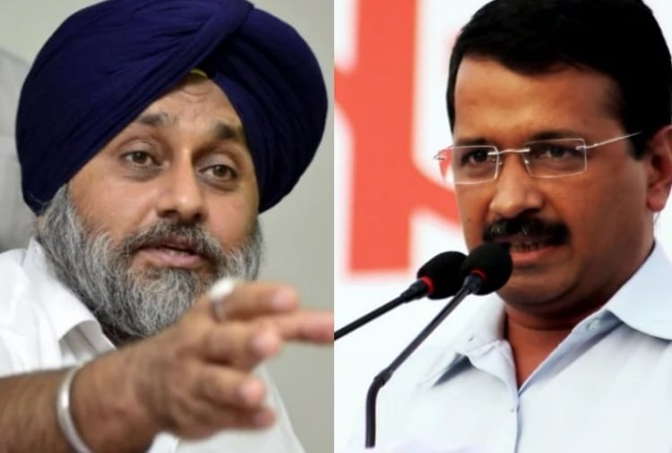 arvind kejriwal questions sukhbir badal