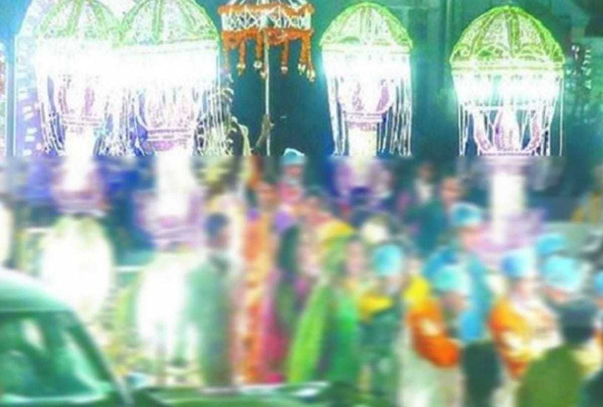 three people injured in the clashes over playing DJ in wedding ceremony in Kasganj