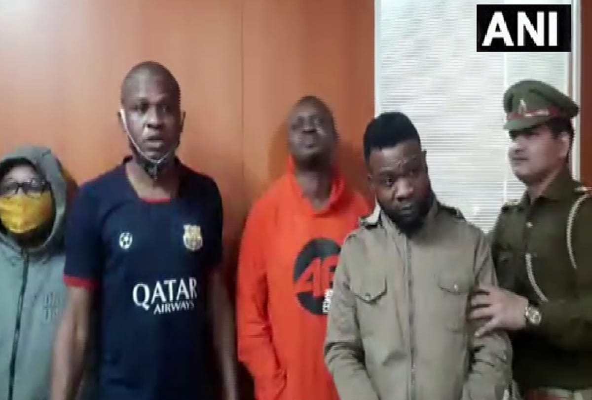 Four Nigerian national arrested fraudulently transferred Rs 27 lakh from woman