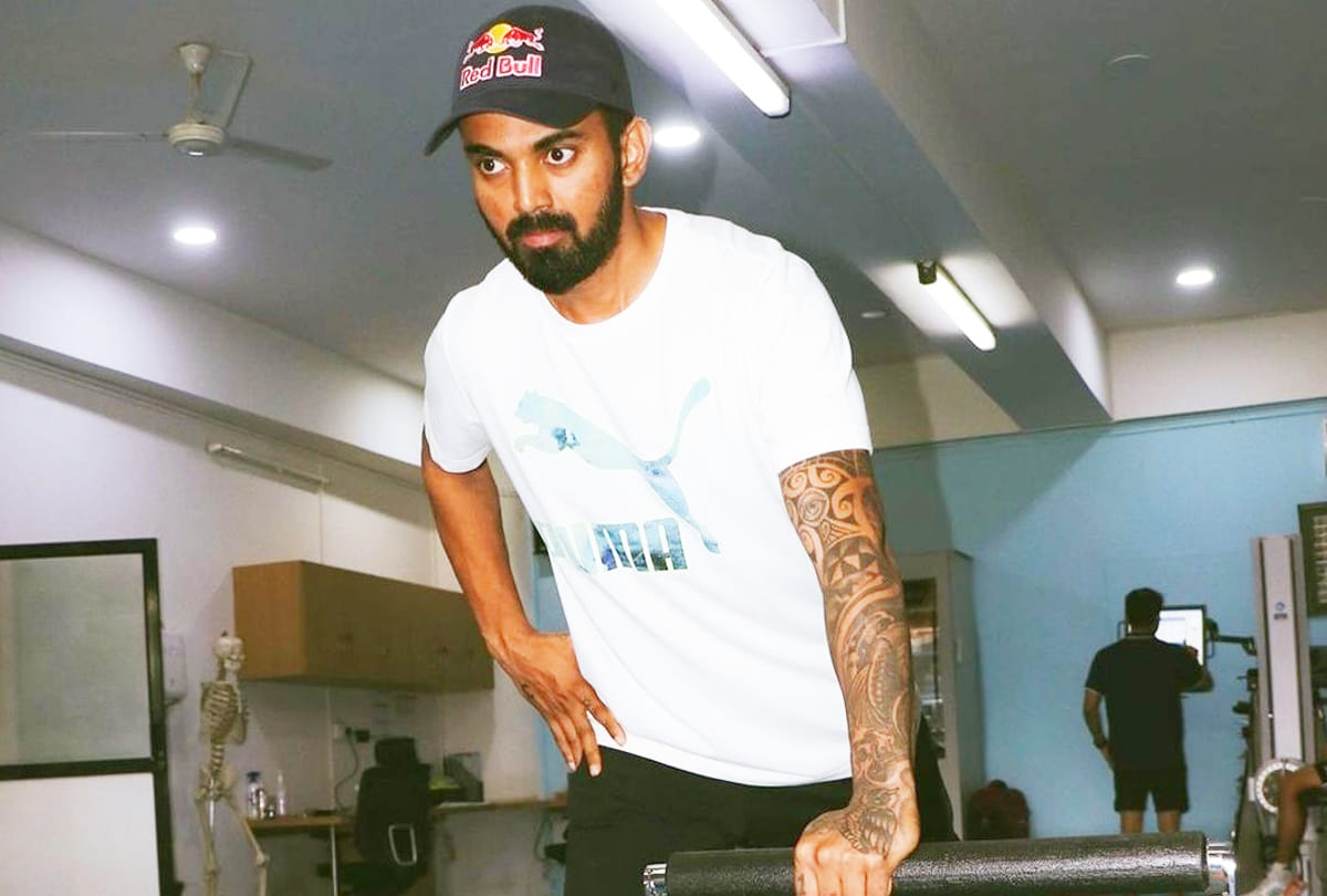 Rahul Fitness: KL Rahul on his way back, shared pictures of workout in the gym