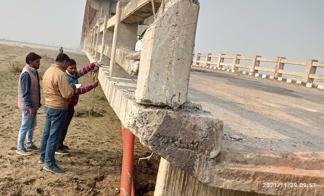 Team of engineers reached Kolaghat started investigation