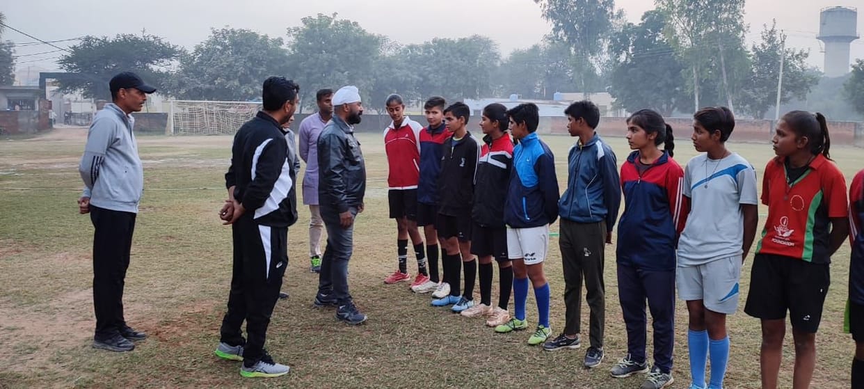 Now Sai will give facilities to the footballer daughters of Mangali