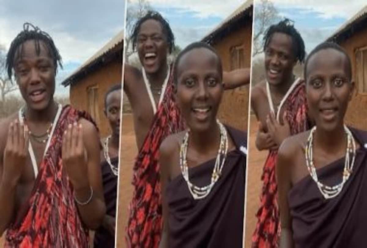 Social media: Video of Tanzania kili Paul went viral again after Kiara advani song now he was seen singing the Shahrukh Khan song Zaalima