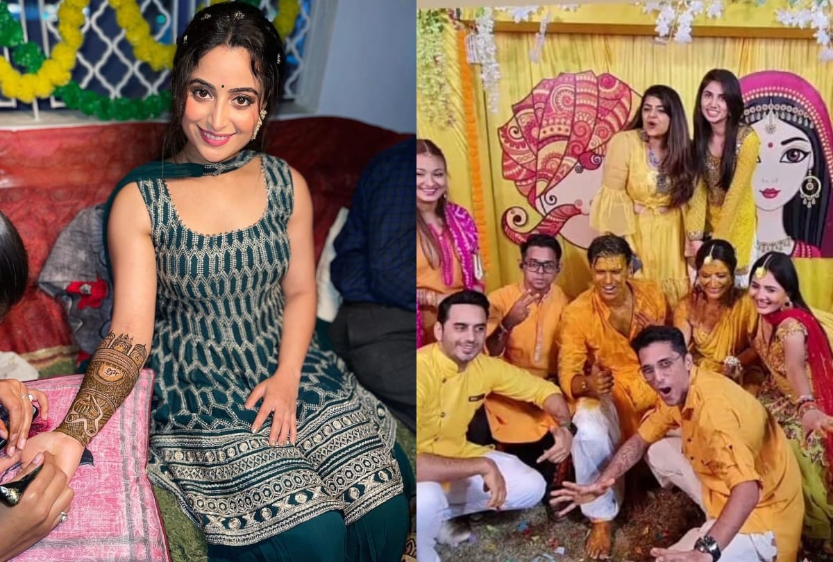 Aishwarya Sharma And Neil Bhatt Wedding see mehndi and haldi ceremony pictures