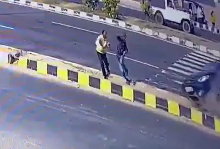 Video of Accident in Kharar goes Viral