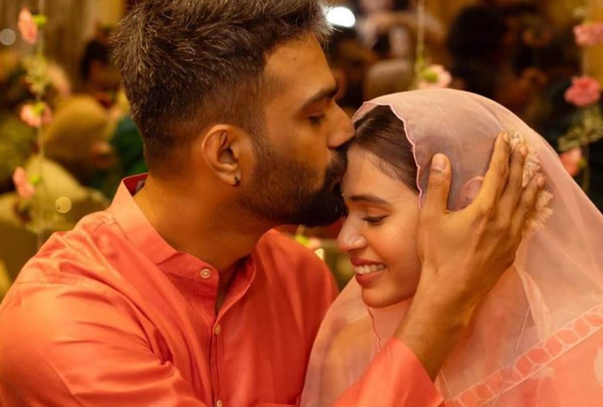 singer shalmali kholgade marriage to long  time boyfriend farhan shaikh fans like their simple wedding