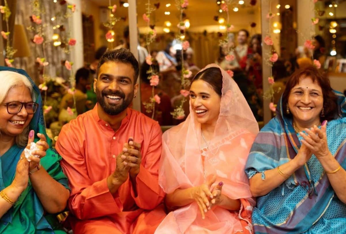 singer shalmali kholgade marriage to long  time boyfriend farhan shaikh fans like their simple wedding