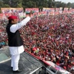 बुंदेलखंड में अखिलेश यादव की रैली