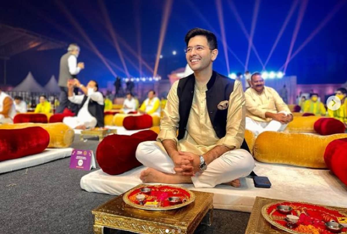 AAP MP Raghav Chadha shares pic with Salman Khan users ask about entry in Bigg Boss 15 house