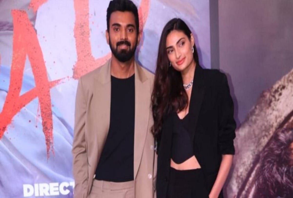 Tadap: Athiya Shetty and KL Rahul seen together in publicly for the first time attend the premiere of Ahan Shettys debut film