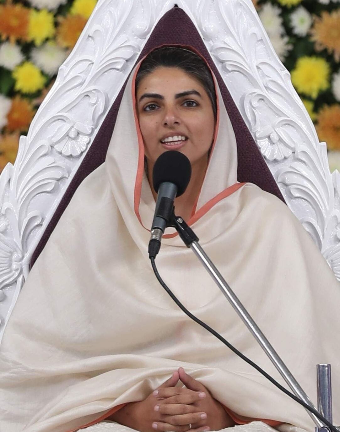 Life is blissful by believing in God: Sudiksha Maharaj