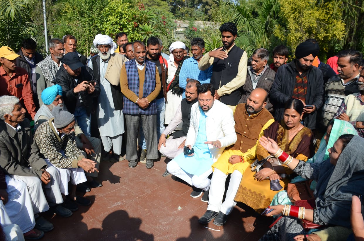 Action to vacate the lands should be stopped