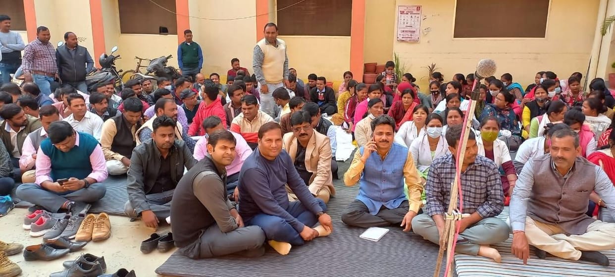 Employees strike, health services derailed