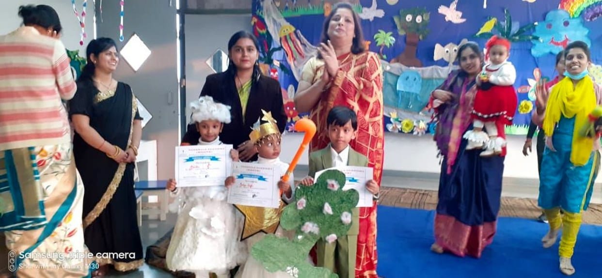 Children participated in fancy dress competition