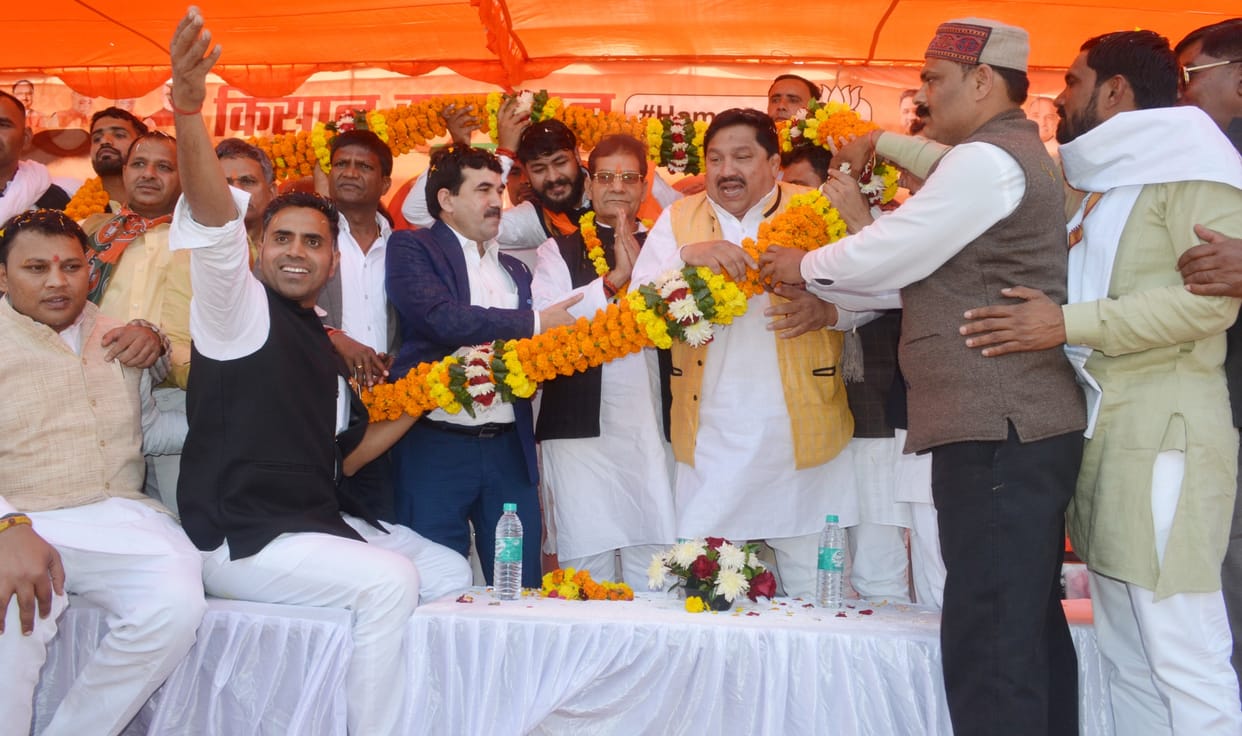 BJP's goal is to double farmers' income: Sharma