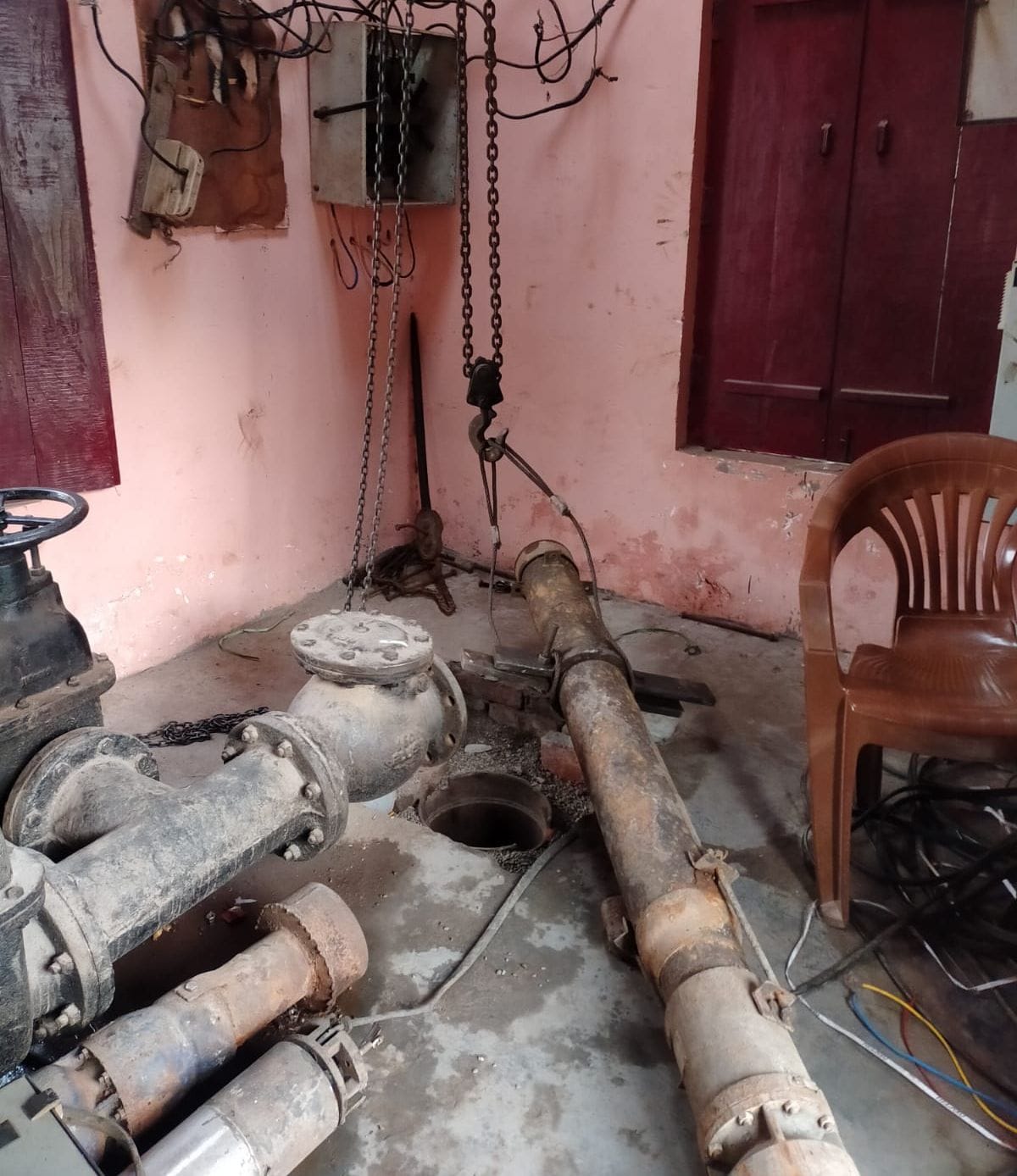 water tank motor not working, no supply