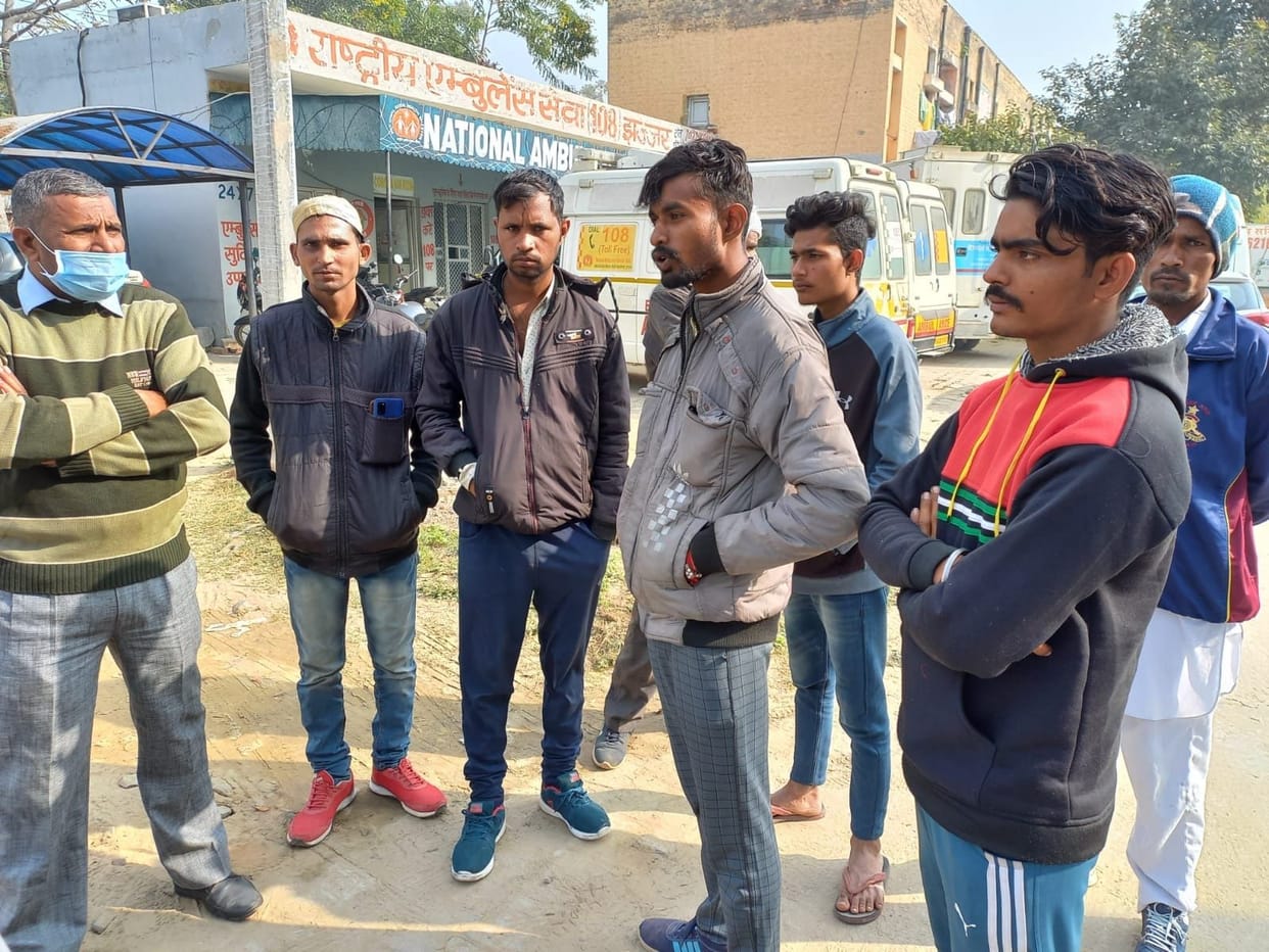 Unknown vehicle collided with motorcycle on Matanhel-Chhuchakwas road, died