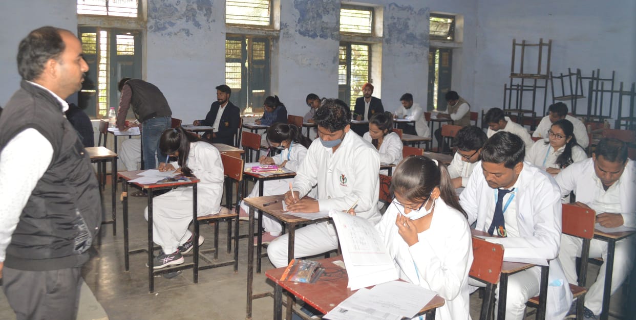 Hathras: 138 students appeared in BAMS examination