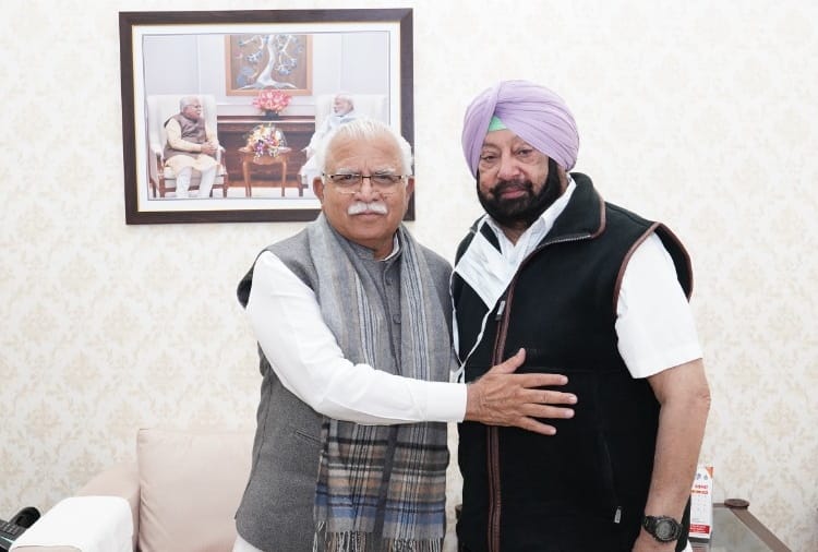 Haryana CM Manohar Lal Comments on His Meeting with Captain Amarinder Singh