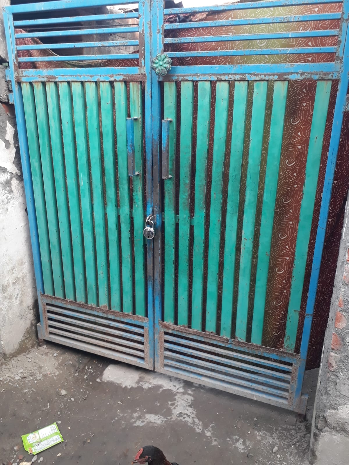 Locks hanging on the houses of drug dealers, Yamunanagar