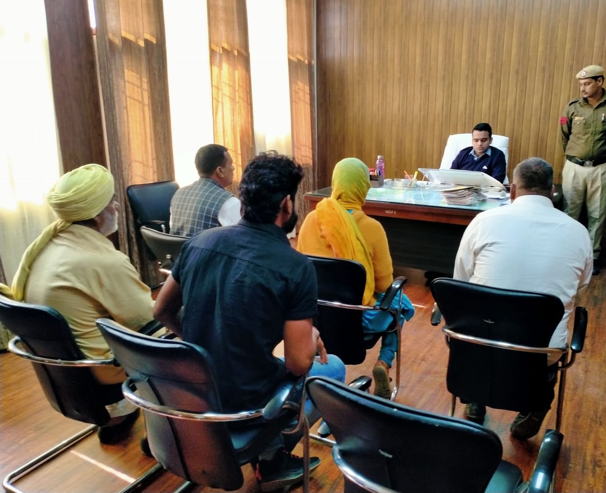 Villagers met ASP demanding arrest of those who refused to marry for dowry