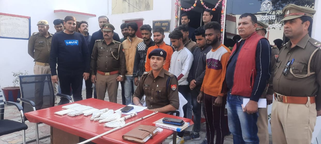Seven attackers of cement trader caught after encounter
