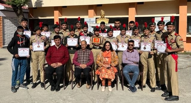 NCC cadets honored for best performance