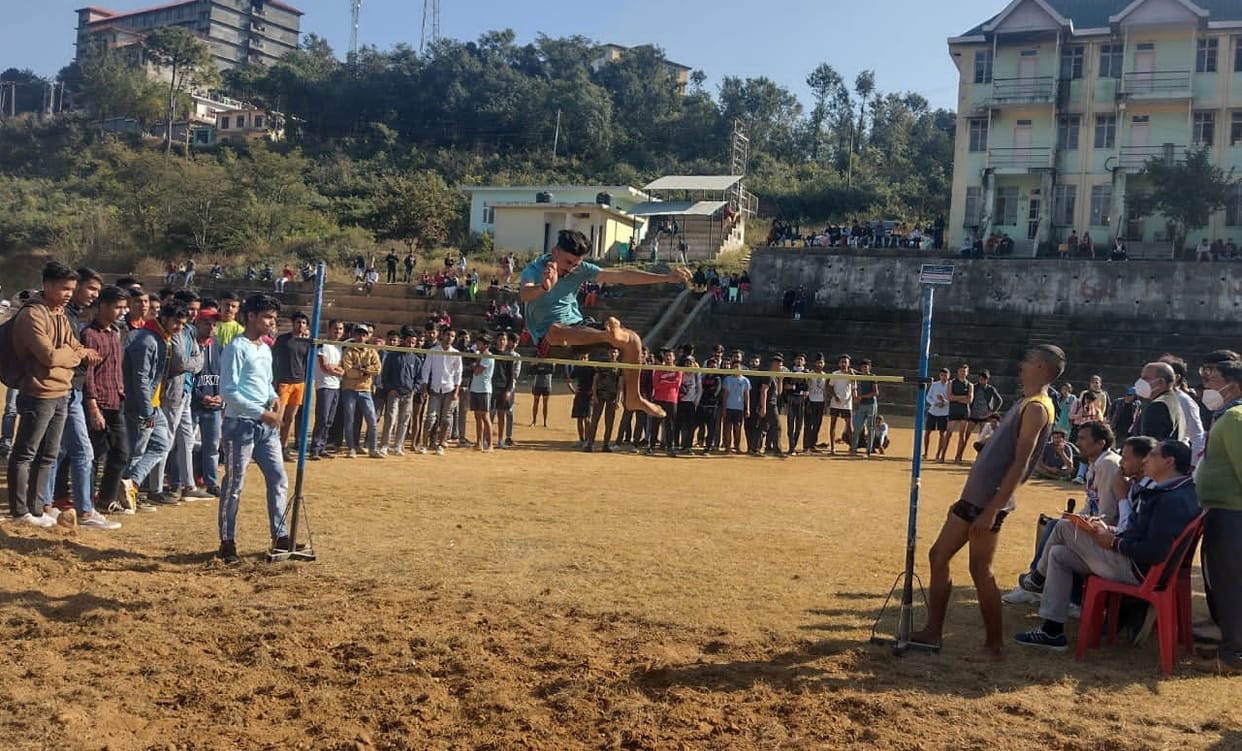 Rajni and Aditya first in high jump