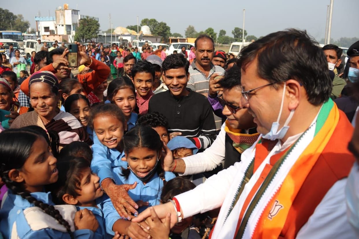 CM reached in Khatima.