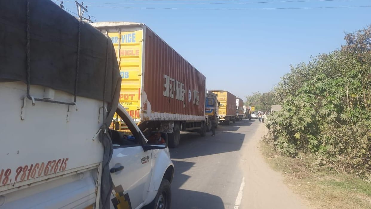 jam on road