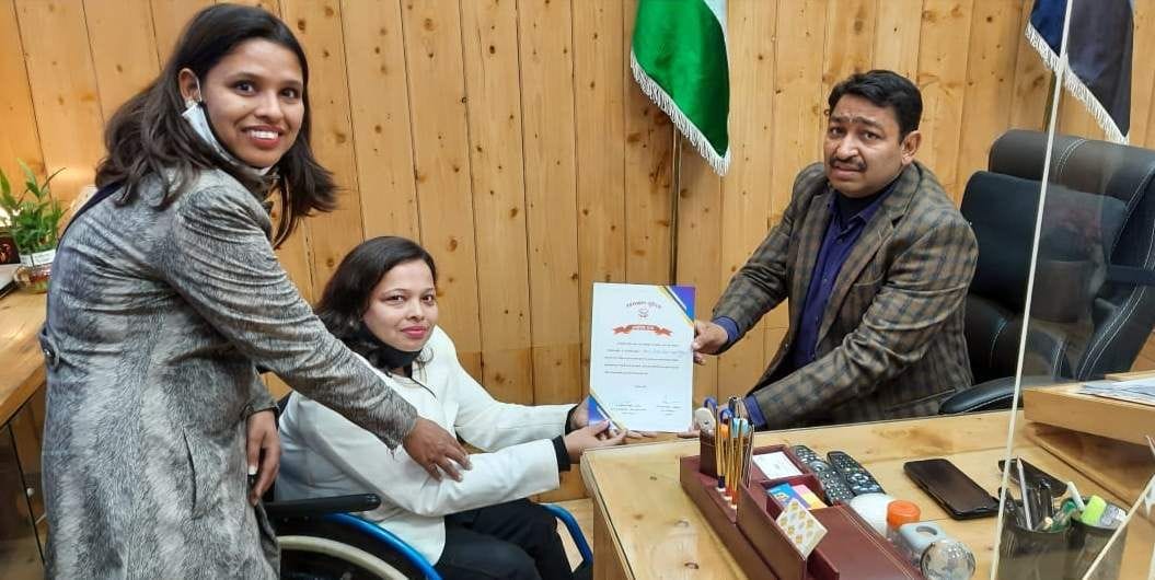 DGP honored Neerja Devbhoomi Charitable Trust