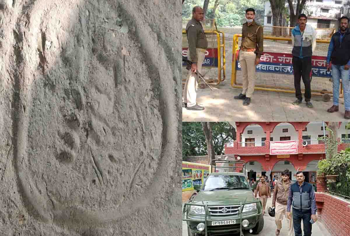 Leopard caught again in CCTV, panic in the area