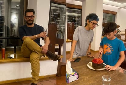 Aamir Khan and Kiran Rao celebrated son Azad 10th birthday watch beautiful video