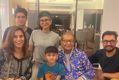 Aamir Khan and Kiran Rao celebrated son Azad 10th birthday watch beautiful video