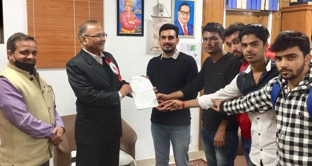 INSO protested for the dismissal of the Controller of Examinations