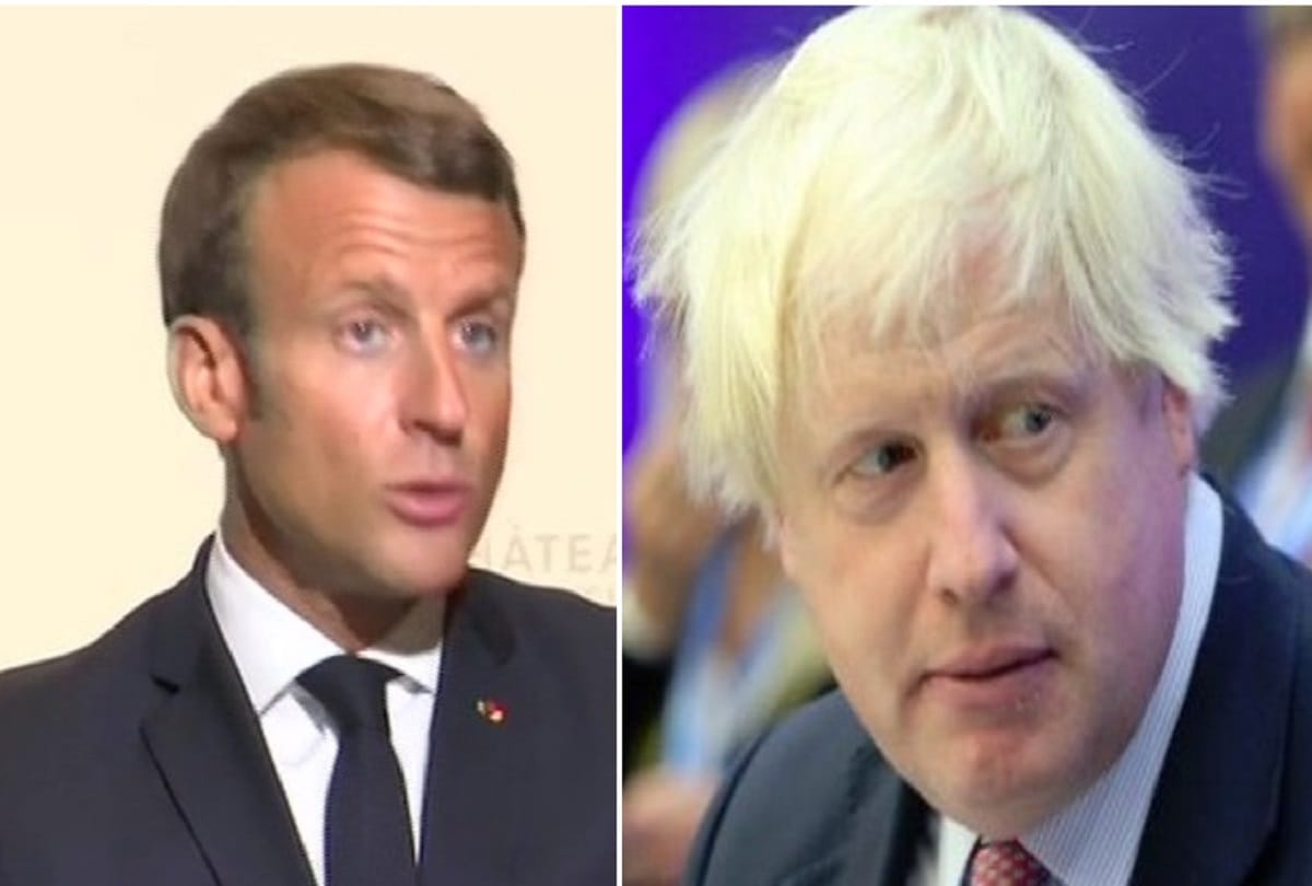 French President Emmanuel Macron says privately called Boris Johnson a clown