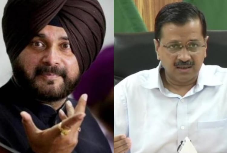 Punjab Congress President Navjot Sidhu Comments On Delhi CM Arvind Kejriwal