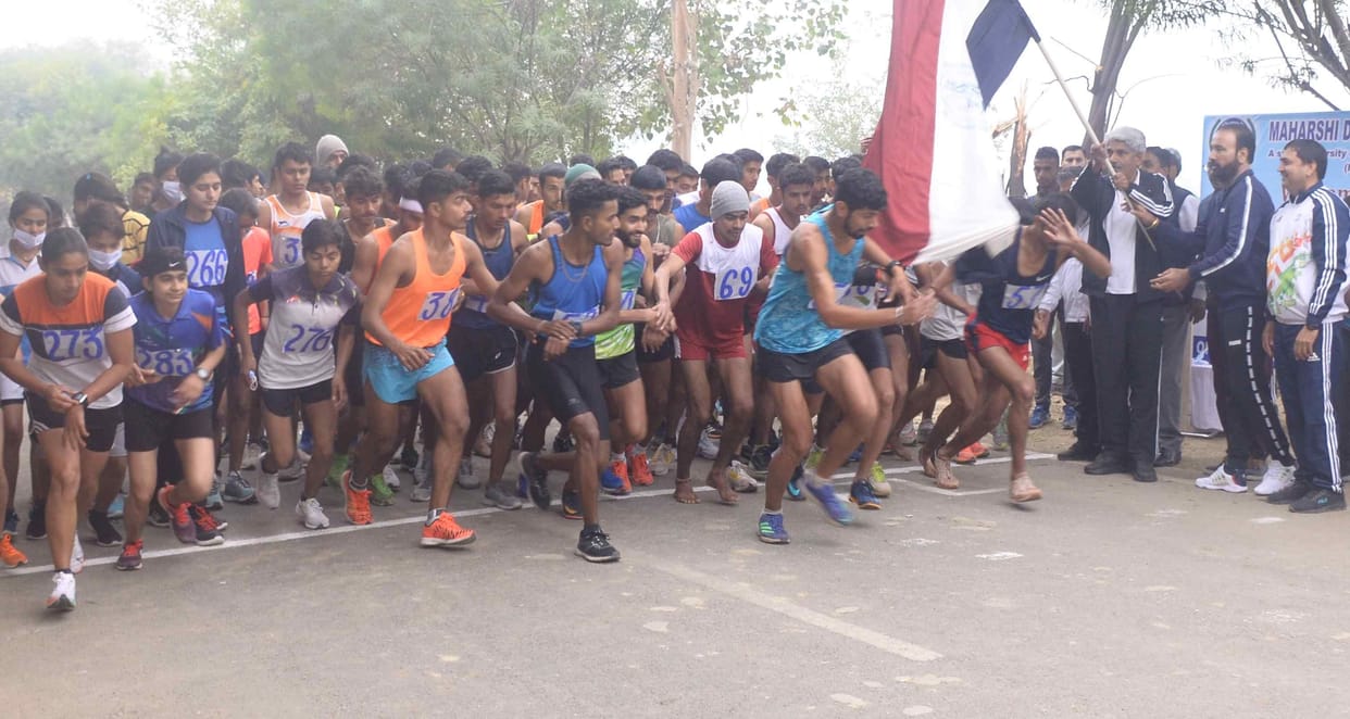 CR College Sonepat, Tikaram Girls College victorious in inter college cross country race