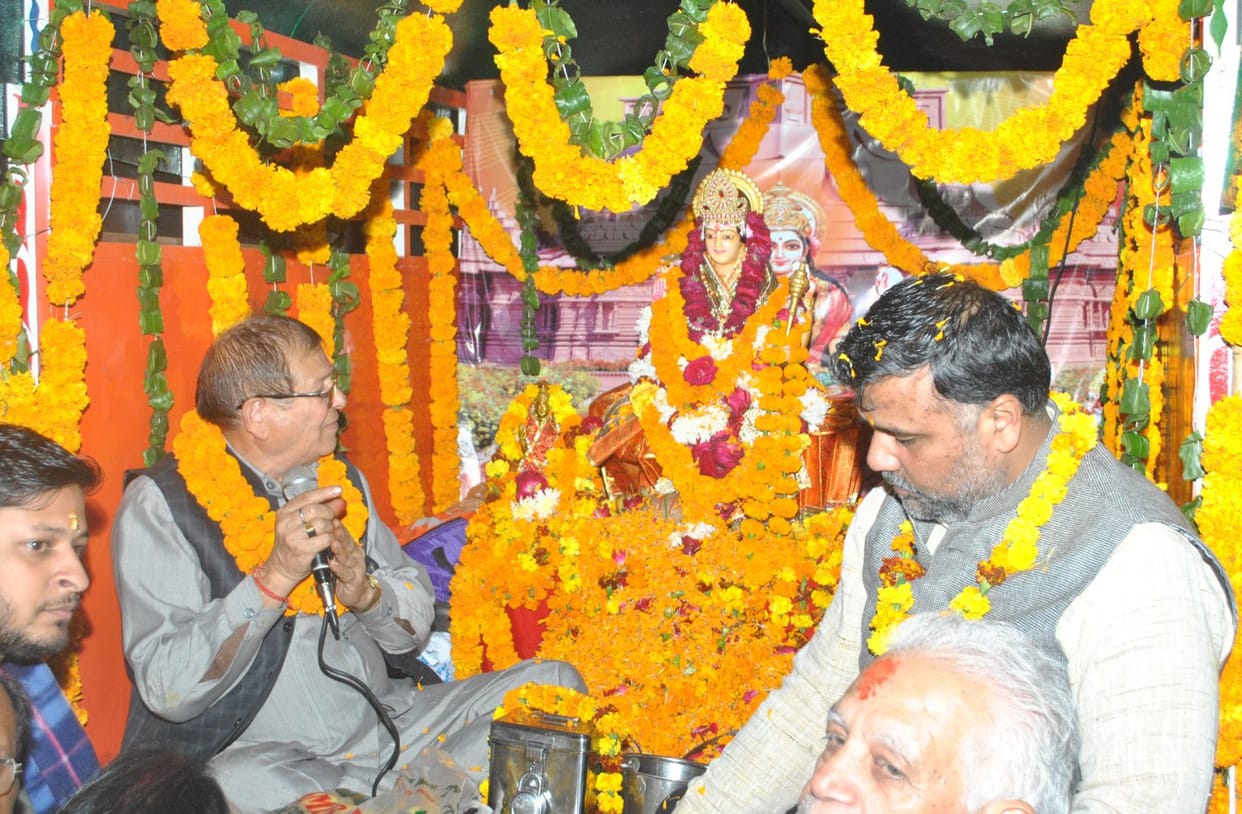 Shri Mahalakshmi Rath Yatra reached Shamli, received a grand welcome