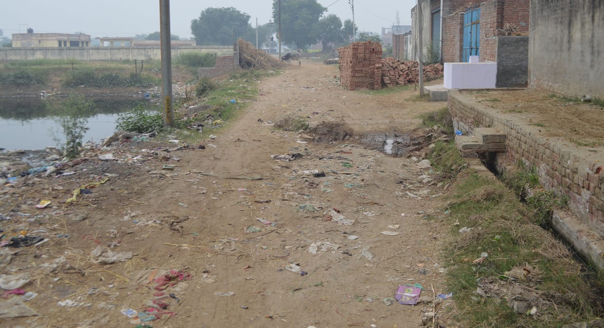 Hathras: Neither new roads were built nor old roads improved in Calvary