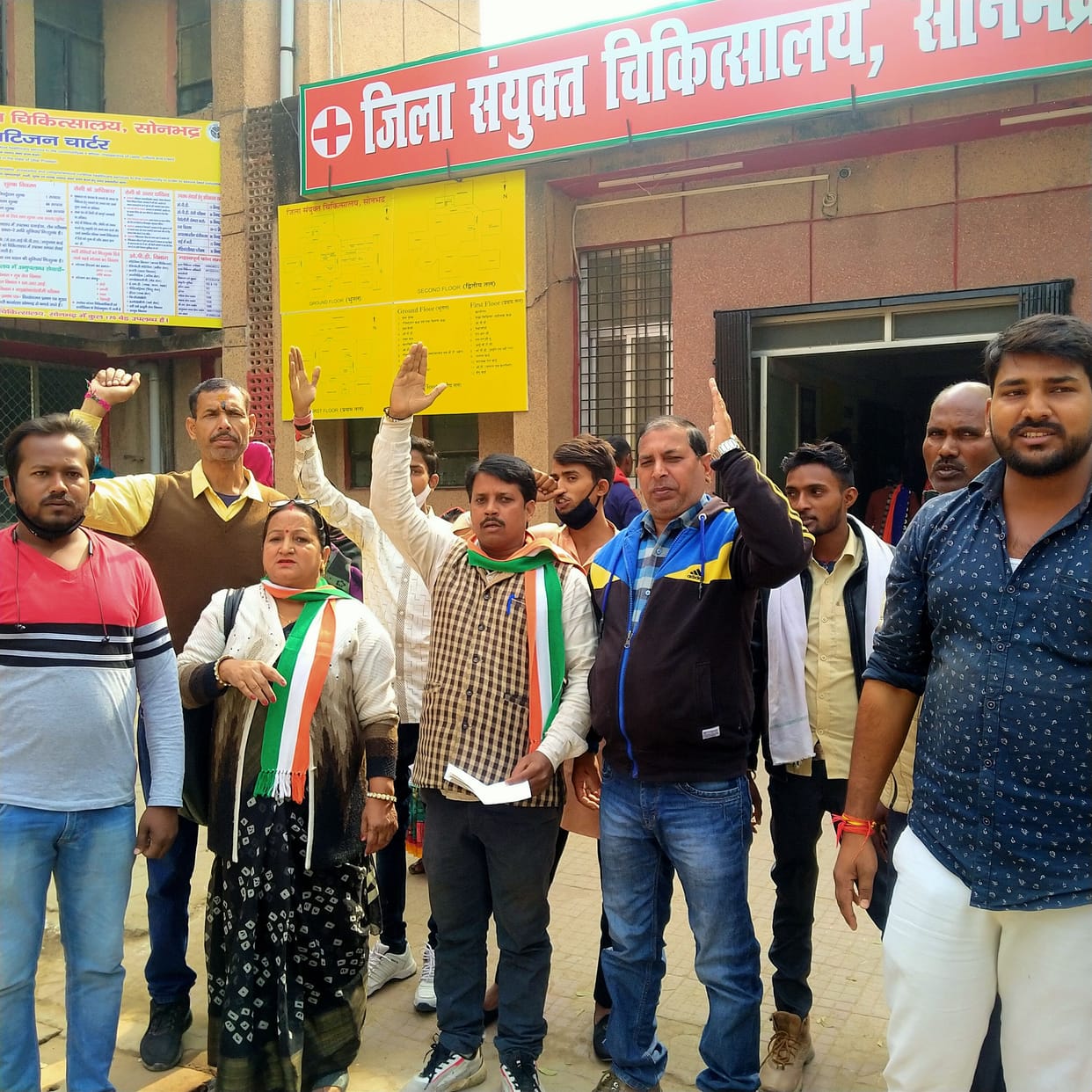 Anger erupted over non-availability of health services to patients
