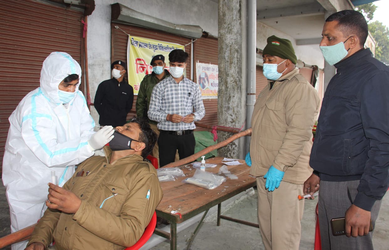 Photo,, Corona investigation: Started in Asharodi, not yet at railway station