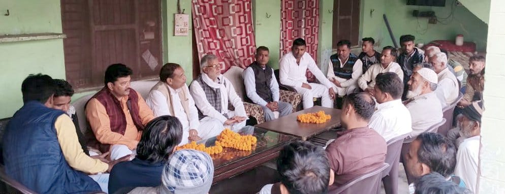 Counted the achievements of BJP in the mass dialogue program