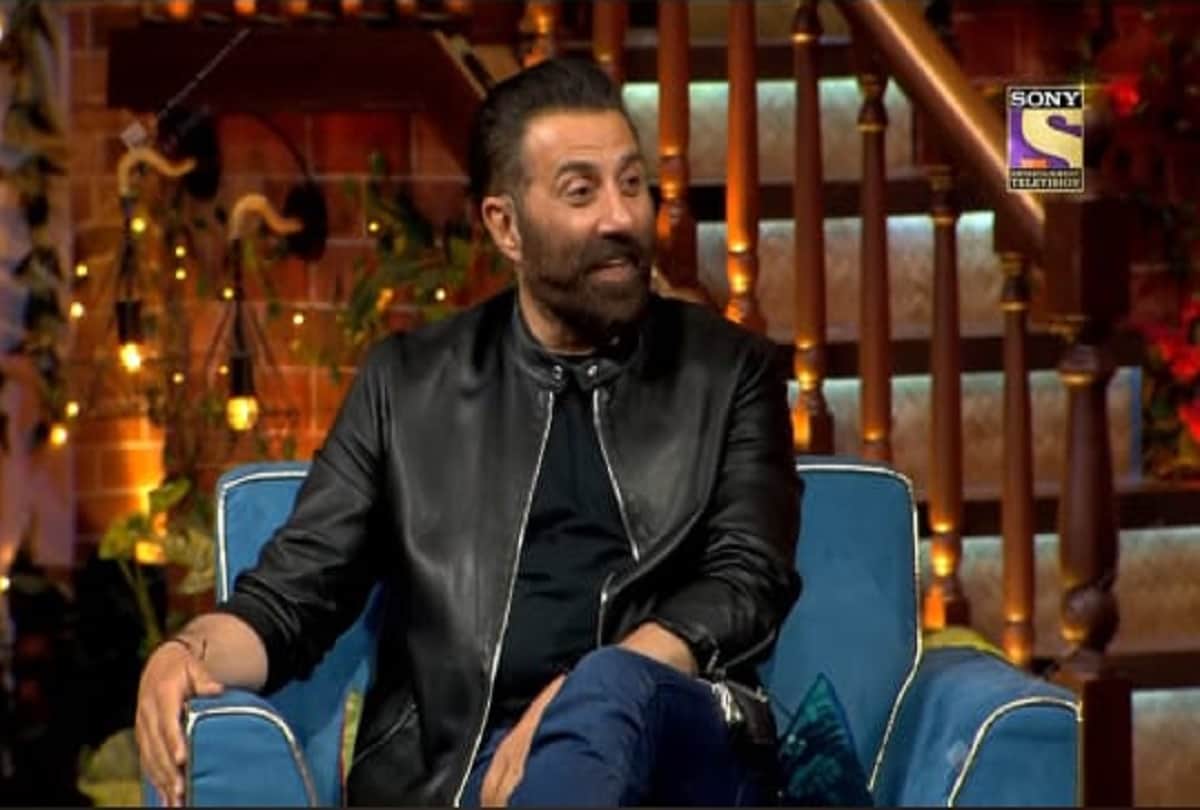 Sunny Deol with son Karan Deol  on The Kapil Sharma Show burst out of Laughter during Velle promotion