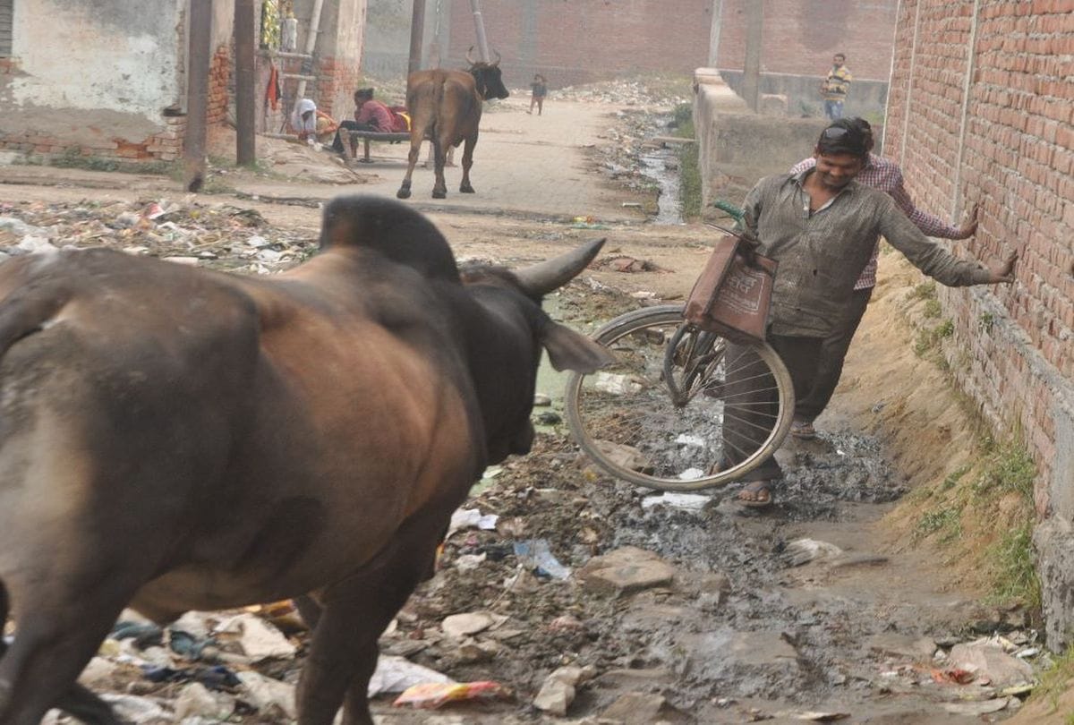 Dahtora And Lakhanpura People Waits For Development Work Of Nagar Nigam Agra