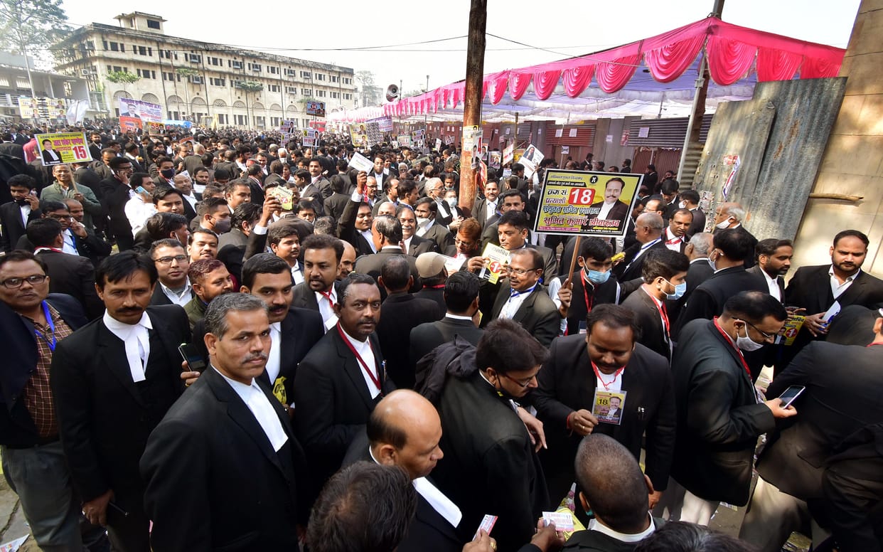 High Court Bar Association elections: 78 percent voting, 7549 advocate voters cast votes out of 9659